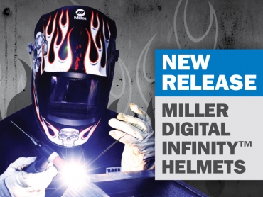 NEW Miller Digital Infinity Helmets - Now Available