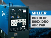 Miller Big Blue 800X Duo Air Pak