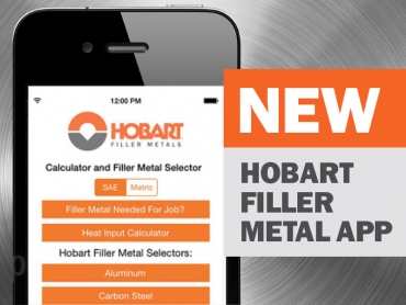 New Hobart Filler Metal App